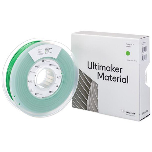 UltiMaker 2.85mm Tough PLA Filament (750g Green)
