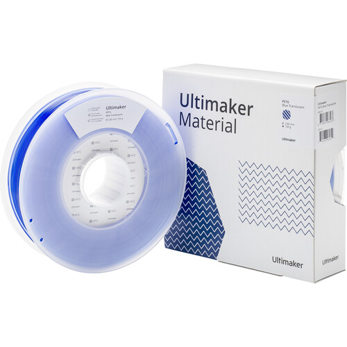 UltiMaker 2.85mm PETG Filament (750g Blue Translucent)