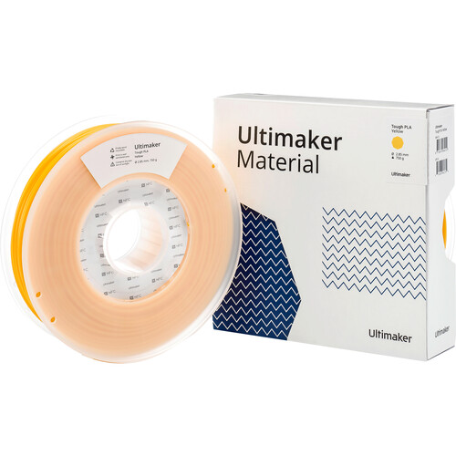 UltiMaker 2.85mm Tough PLA Filament (750g Yellow)