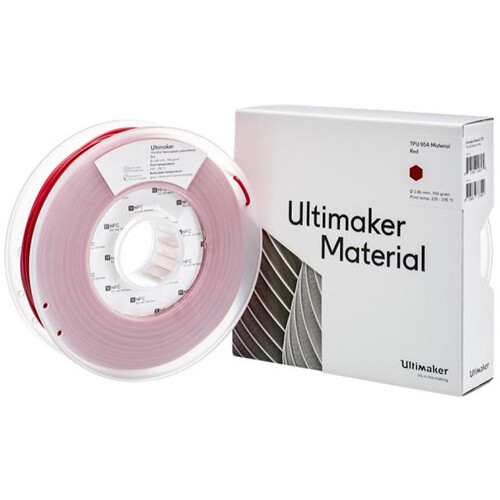 UltiMaker 2.90mm TPU 95A Filament (750g Red)