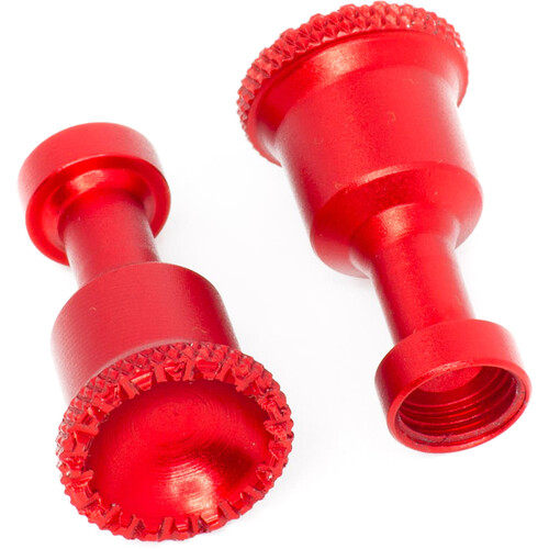 Ultimaxx Aluminum Thumb Joysticks for DJI Mavic Air Controller (Pair Red)