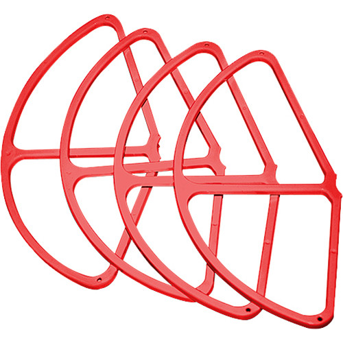 Ultimaxx Propeller Guards for DJI Phantom 4 (Set of 4 Red)