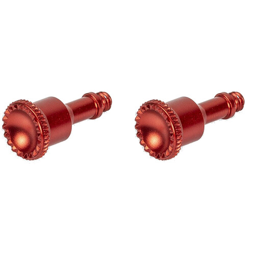 Ultimaxx Aluminum Thumb Joysticks for DJI Mavic 2 Controller (Pair Red)