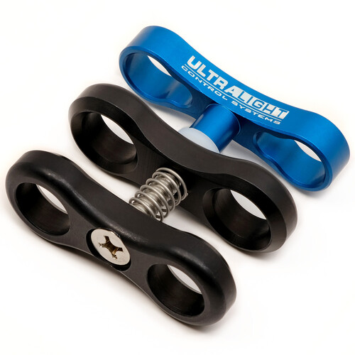 Ultralight Ball Clamp with 1/4