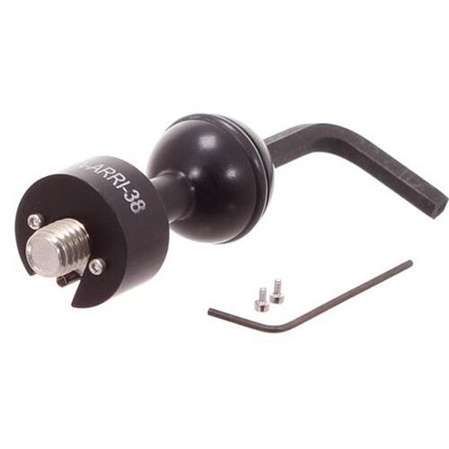 Ultralight Anti-Twist Ball Adapter with Captive 3/8