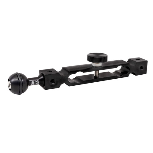 Ultralight C-15-RB-HB 15mm Cine Rod Clamp with BA-HB Ball Adapter