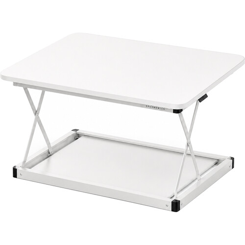 Uncaged Ergonomics CHANGEdesk Mini Standing Desktop Workstation (White)