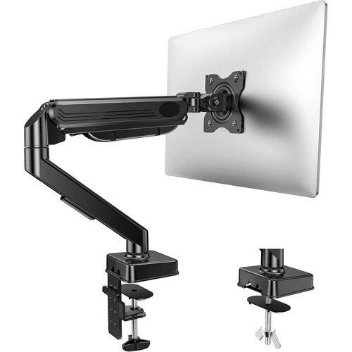 Uncaged Ergonomics Computer Monitor Arm Mount with USB Ports