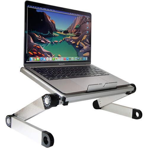 Uncaged Ergonomics WorkEZ Light Laptop Stand (Silver)