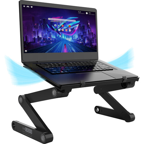 Uncaged Ergonomics WorkEZ Professional Laptop Stand (Black)
