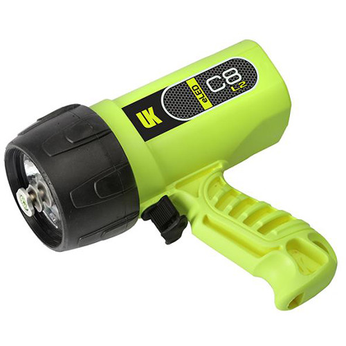Underwater Kinetics C8 eLED L2 Dive Light (Safety Yellow Batteries Included)