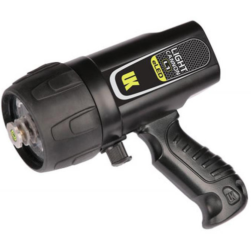 Underwater Kinetics Light Cannon eLED L1 Dive Light with Pistol Grip (Black Box)