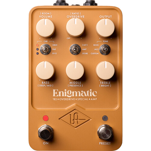Universal Audio UAFX Enigmatic '82 Overdrive Special Amp Modeling Pedal