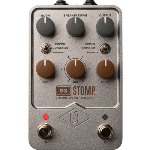 Universal Audio UAFX OX Stomp Dynamic Speaker Emulator Pedal