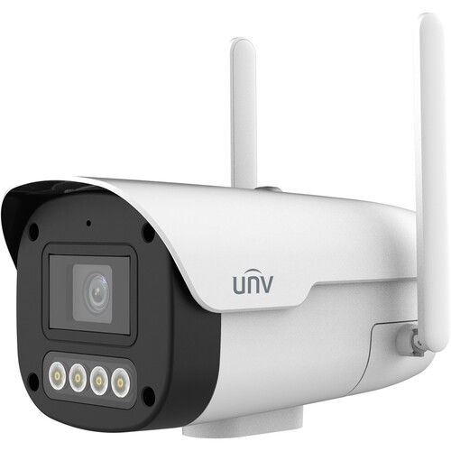 Uniview IPC2A14LP-ADF60KC-4G-US ColorHunter 4MP Outdoor 4G Network Bullet Camera with Night Vision