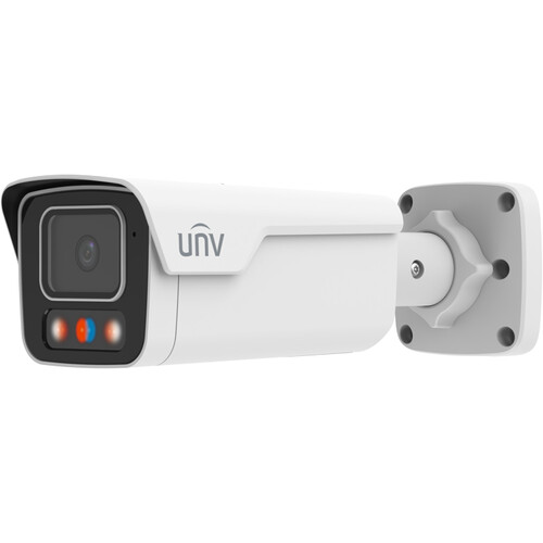 Uniview IPC2B15SS-ADF40KMC-I1 Tri-Guard 5MP Outdoor Network Bullet Camera with Night Vision Warning Lights & 4mm Lens