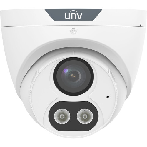 Uniview ColorHunter IPC3612SR-ADF28KMC-DL-H 2MP Outdoor Network Turret Camera with Night Vision