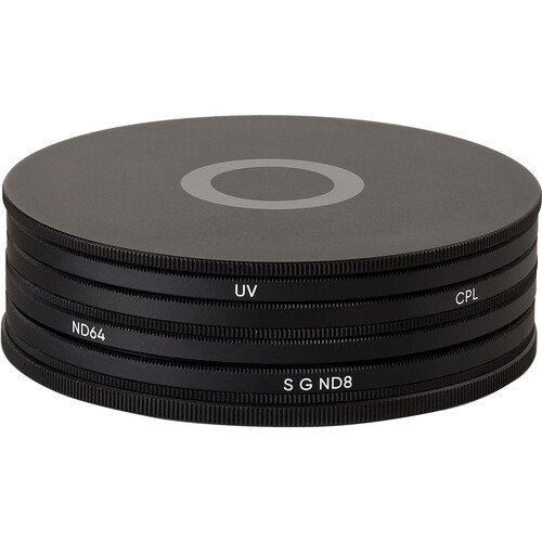 Urth 49mm UV Circular Polarizing (CPL) ND64 Soft Grad ND8 Lens Filter Kit (Plus+)