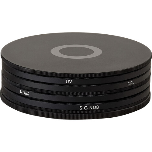 Urth 55mm UV Circular Polarizing (CPL) ND64 Soft Grad ND8 Lens Filter Kit (Plus+)