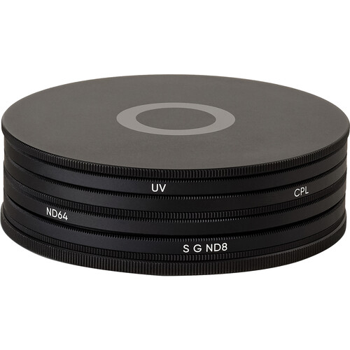 Urth 62mm UV Circular Polarizing (CPL) ND64 Soft Grad ND8 Lens Filter Kit (Plus+)