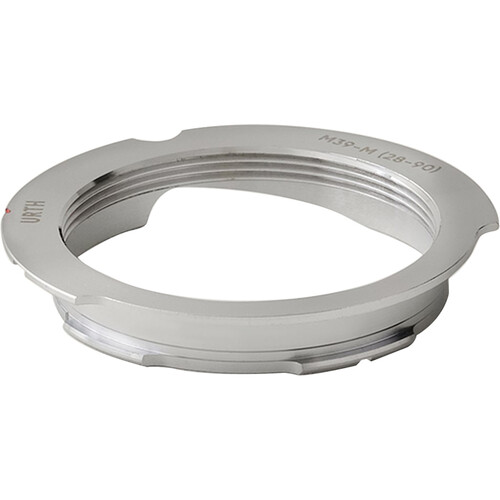 Urth M39-Mount Lens Adapter to Leica M-Mount Camera with 28-90 Frame Lines