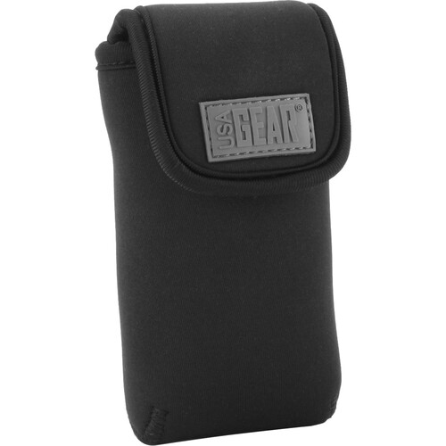 USA GEAR FlexARMOR Protective Sleeve for Eyeglasses (Black)