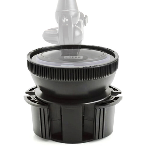 USA GEAR Universal Mounting Surface Cup Holder Adapter