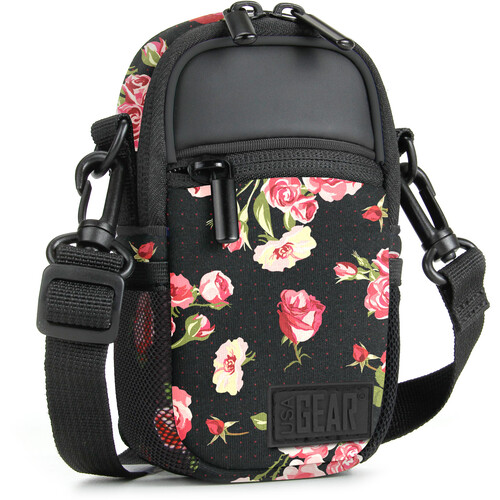 USA GEAR Compact Weatherproof Digital Camera Case (Floral)