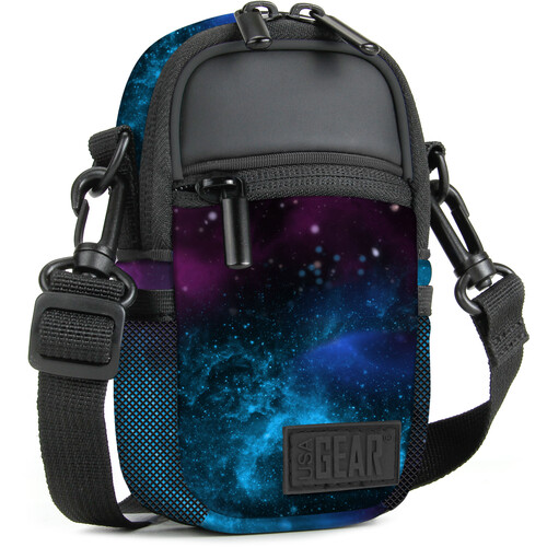 USA GEAR Compact Weatherproof Digital Camera Case (Galaxy)