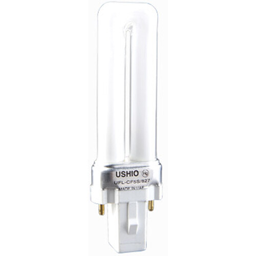 Ushio CF13S/827 Single Tube 2-Pin Base Fluorescent Lamp (13W/2700K)
