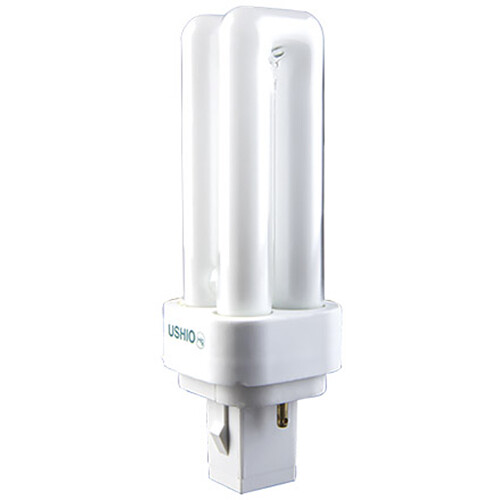 Ushio CF26D/827 Base G24d-3 Ultra-D Double Tube 2-Pin Base Fluorescent Lamp (CF26D/827)