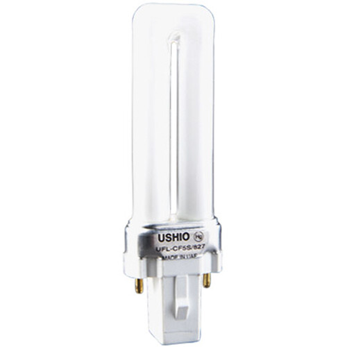 Ushio CF9S/827G23 Base Ultra-S Single Tube 2-Pin Base Fluorescent Lamp (9W/59V/2700K)