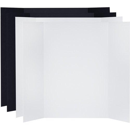 V-FLAT WORLD Tabletop V-Flat Large (4 x 3' 2 White / 2 Black)
