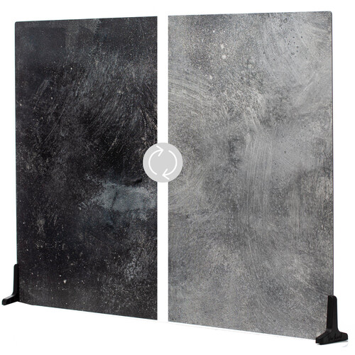 V-FLAT WORLD Duo-Board Double-Sided Background (Gray Chalk / Dark Chalk 30 x 40