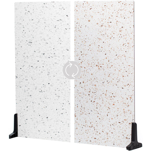 V-FLAT WORLD Duo-Board Double-Sided Background (Terrazzo A / Terrazzo B 24 x 24