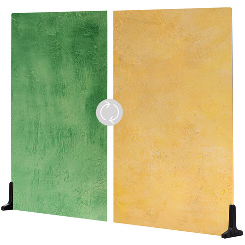 V-FLAT WORLD Duo-Board Double-Sided Background (Emerald City / Citrus Burst 30 x 40