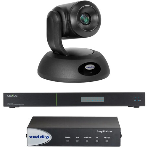 Vaddio EasyIP 20 Base Kit with Professional IP PTZ Camera (Black)