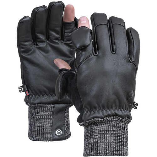 Vallerret Hatchet Leather Gloves (Large Black)