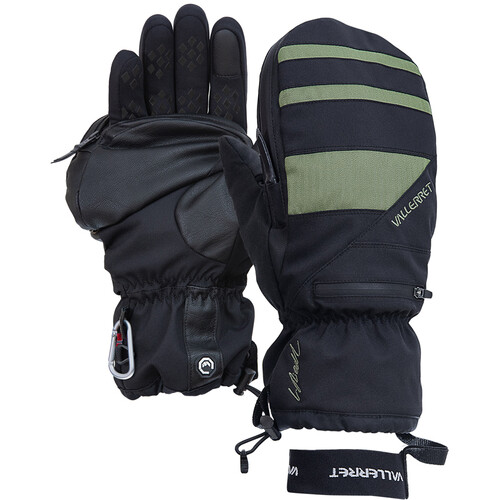 Vallerret Skadi Zipper Mitt PSP Gloves (Green X-Large)