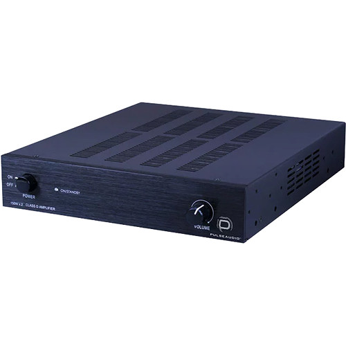 Vanco PulseAudio PA2X150 300W 2-Channel Amplifier