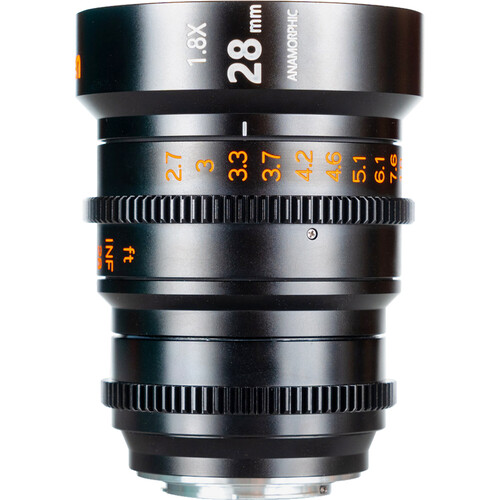 Vazen 28mm T2.2 1.8x Anamorphic Lens (Micro Four Thirds Amber Flare)