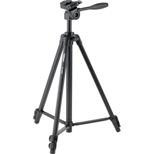 Velbon EX-330Q Tripod with 3-Way Pan-and-Tilt Head