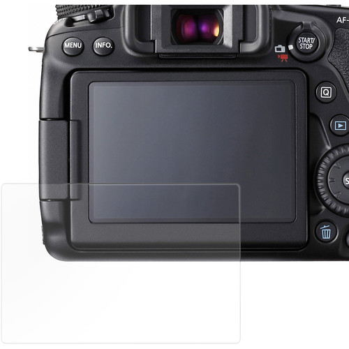 Vello Film Screen Protector for Canon EOS 6D Mark II 70D 80D Camera