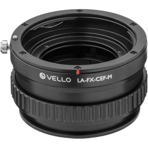 Vello Lens Adapter with Macro Compatible with Canon EF/EF-S Lens to Fujifilm X-Mount Camera