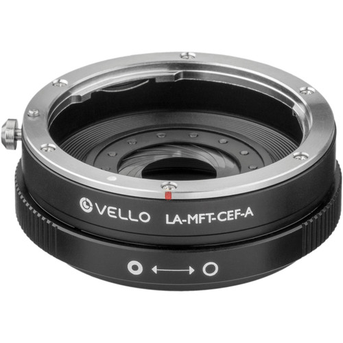 Vello Canon EF/EF-S Lens to Micro Four Thirds-Mount Camera Lens Adapter with Aperture Control