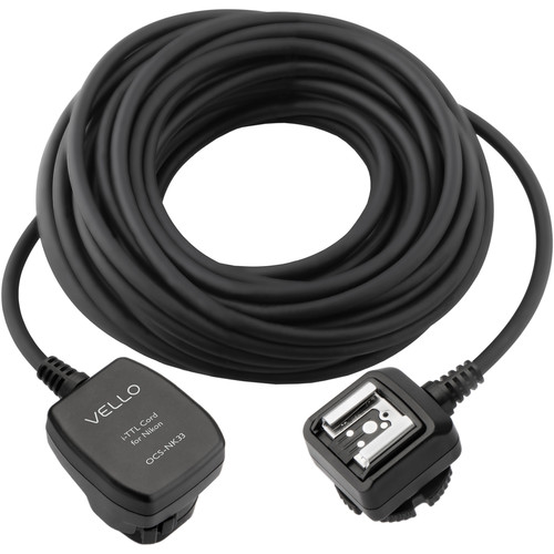 Vello OffCamera TTL Flash Cord for Sony Cameras OCSSMI33 B&H
