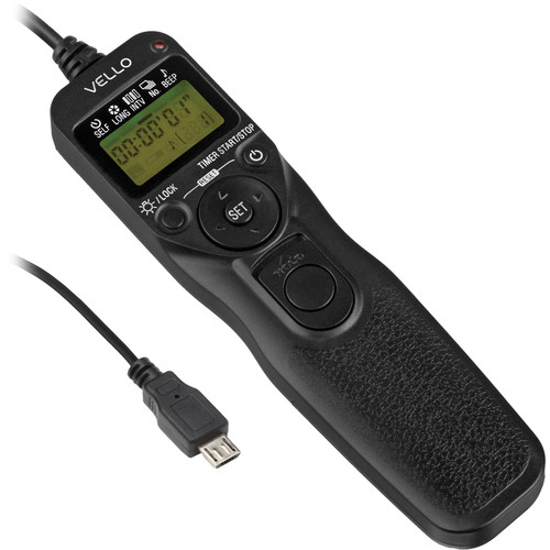 Vello ShutterBoss II Timer Remote Switch for Cameras with FUJIFILM Micro-USB Connector