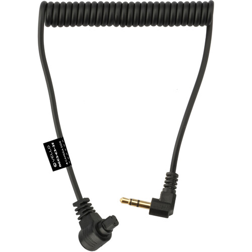 Vello 3.5mm Remote Shutter Release Cable II for Cameras with Canon 3-Pin Connector