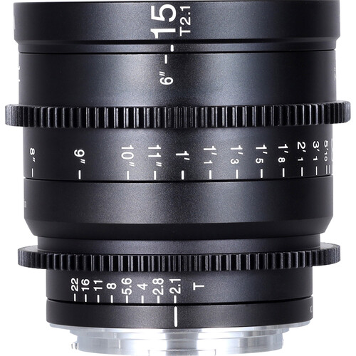 Venus Optics Laowa 15mm T2.1 Zero-D Cine Lens (Canon RF Feet)