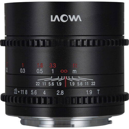 Venus Optics Laowa Cine 17mm T1.9 Lens (MFT Feet/Meters)